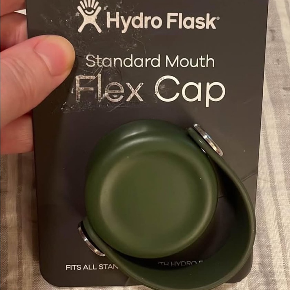 Hydro Flask Green Flex Cap